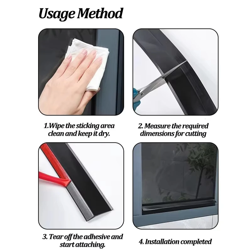 100cm Home Window Water Blocki - огляд і ціна Window Lock Bar