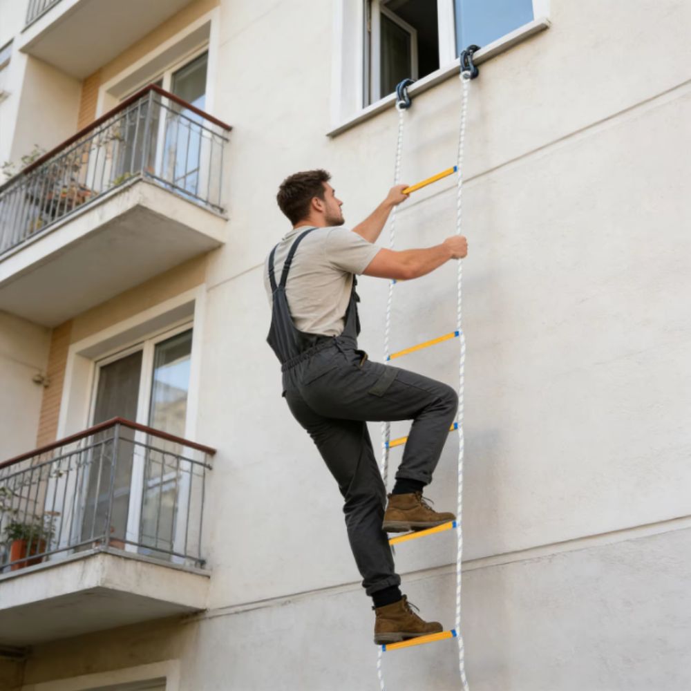 Insulated Rope Ladder Grippy S - огляд і ціна Fire Escape Ladder